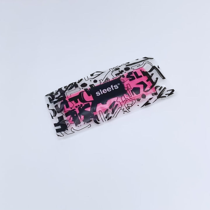 Hue Pink Thin Football Towel with Logo