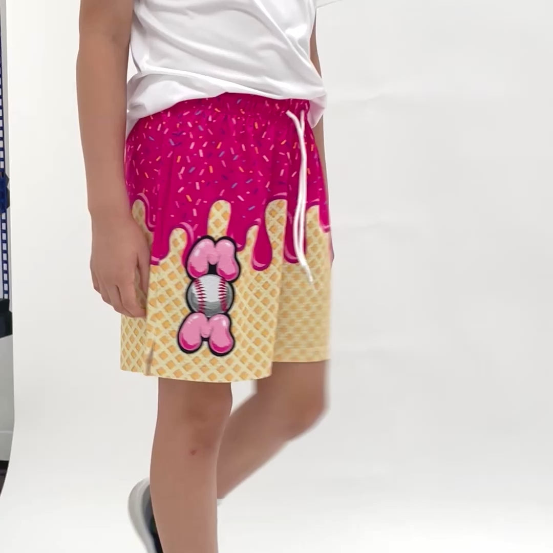 Ice Cream Cone Magenta