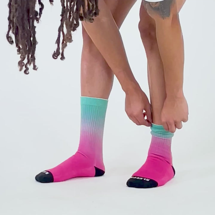 Dreamy Fade Crew Socks