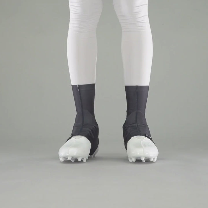Hue Dark Gray Spats / Cleat Covers