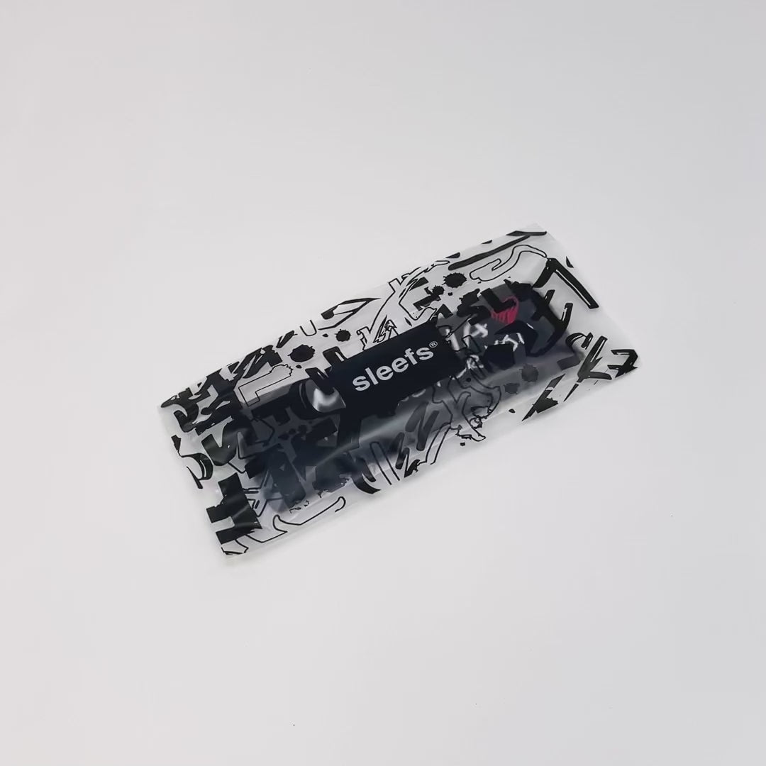 Momma Black Thin Football Towel