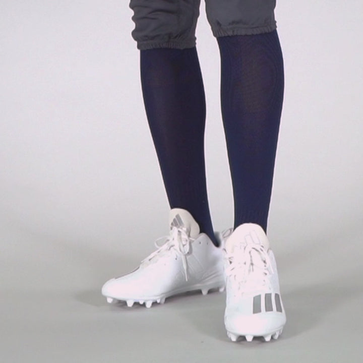 12 Pack Navy Over The Knee Sport Socks