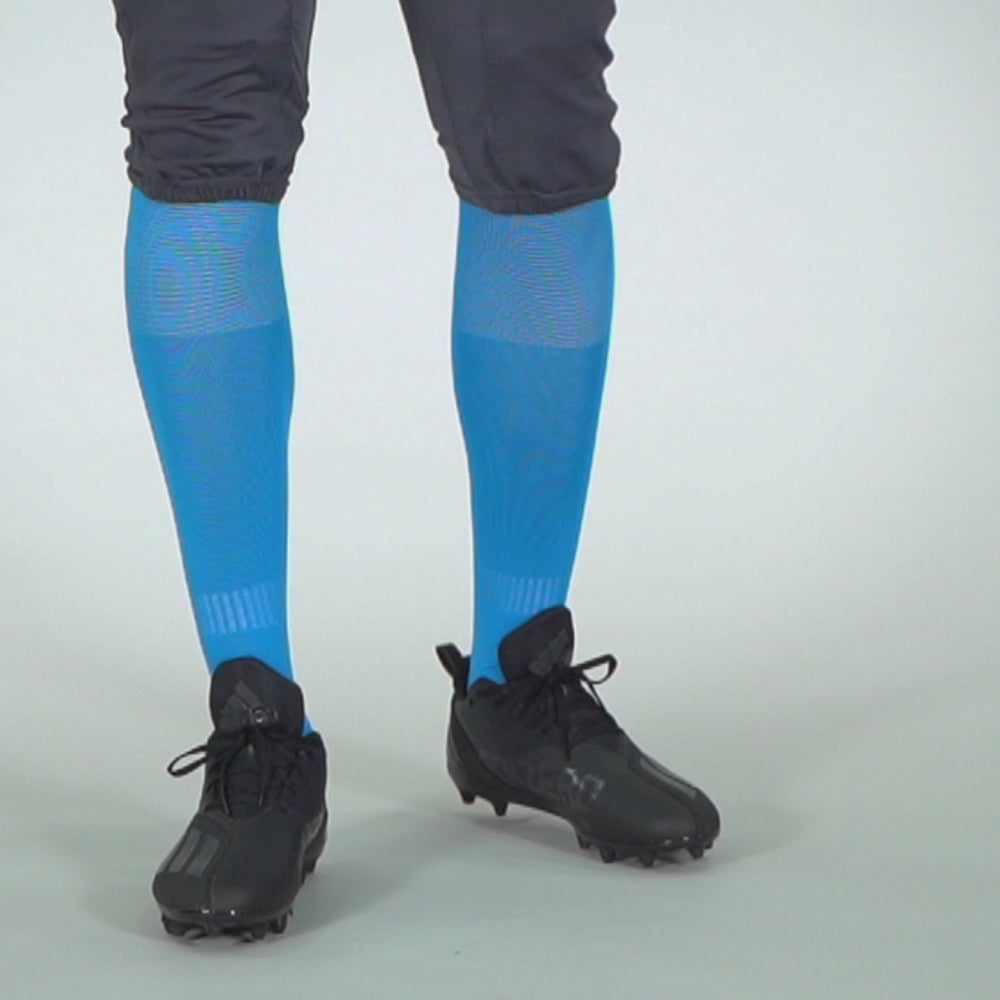 12 Pack Blue Over The Knee Sport Socks