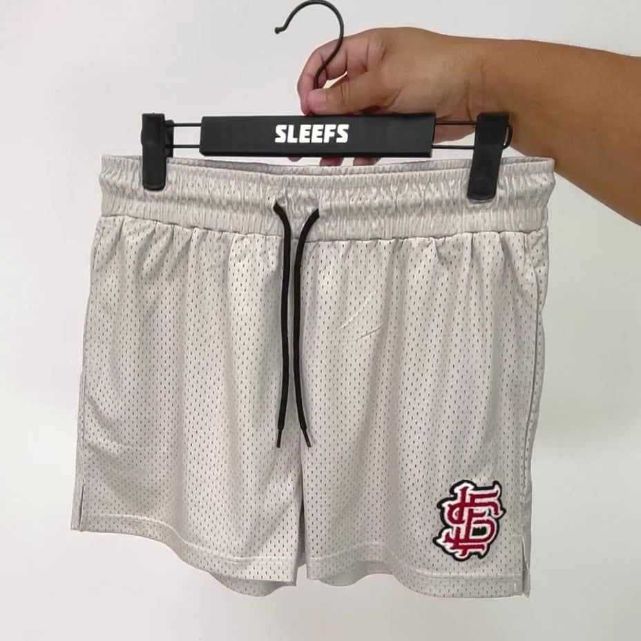 SLF Baseball Patch Sand Shorts - 5"