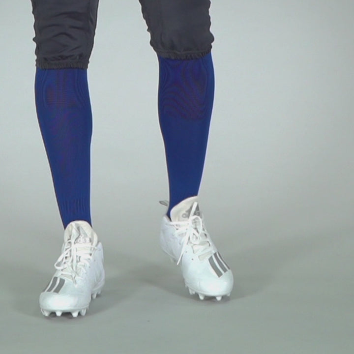Hue Royal Blue Over The Knee Sport Socks