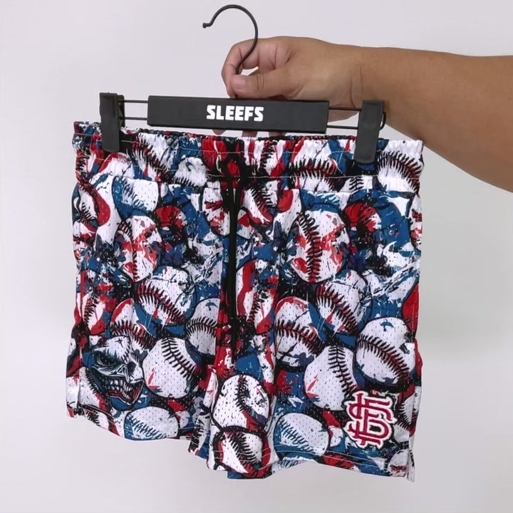 Crazy Baseball Shorts - 5"