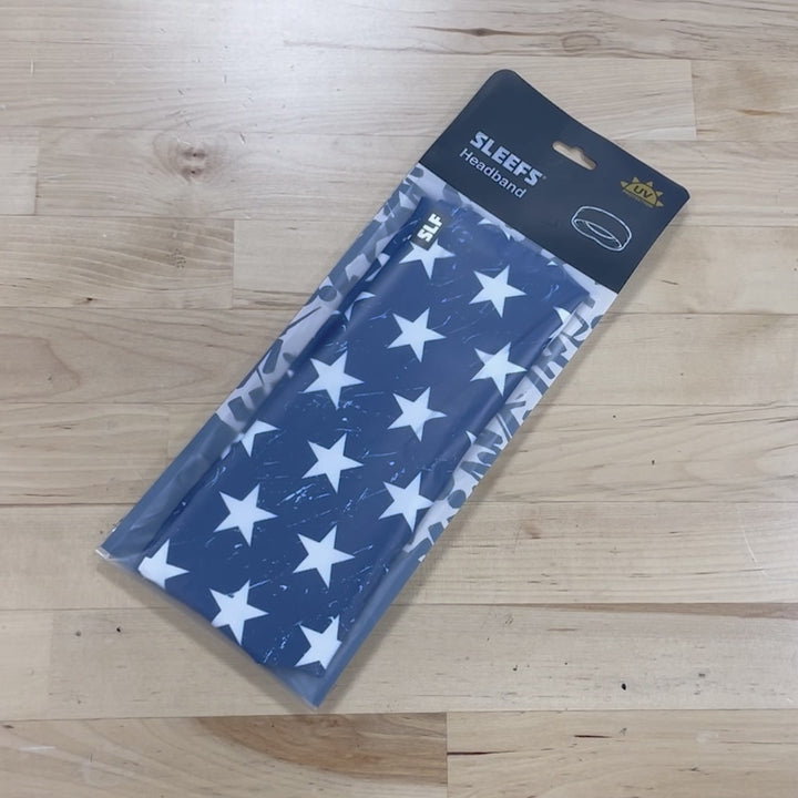 Stars Navy Blue Headband