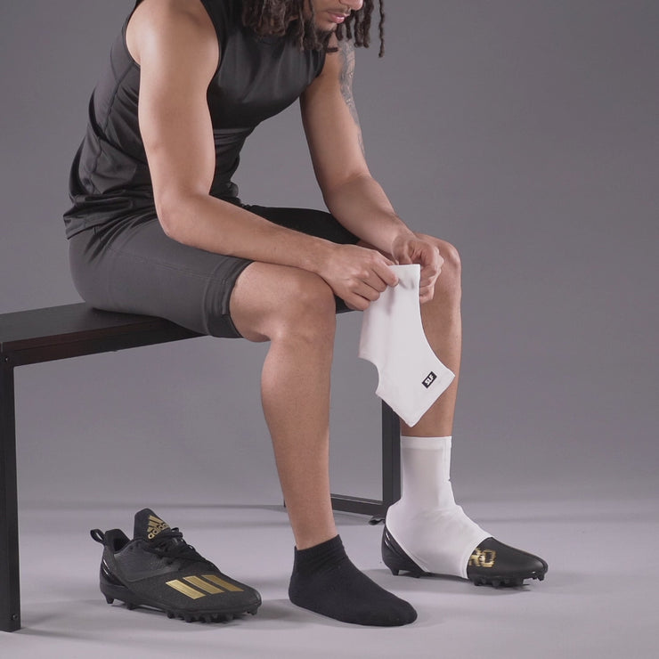 Ankle Tape Football Spat Football Cleats Black Rain Spats Cleat