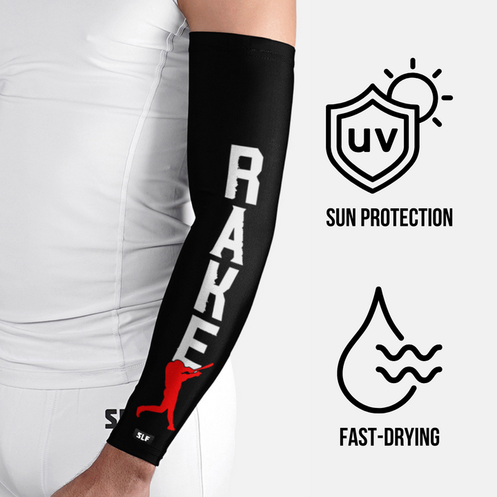 Rake Black UV Arm Sleeves (pair)