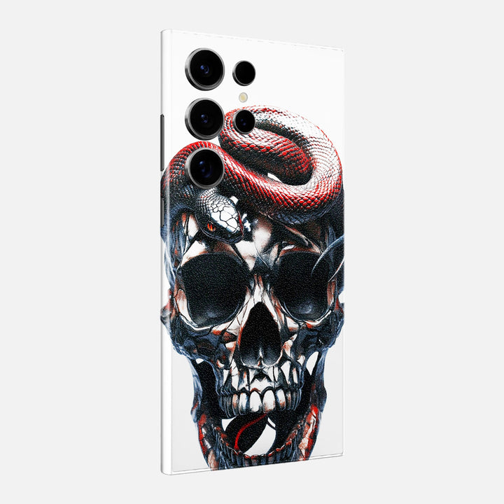 Red Snake Skin for Samsung Galaxy