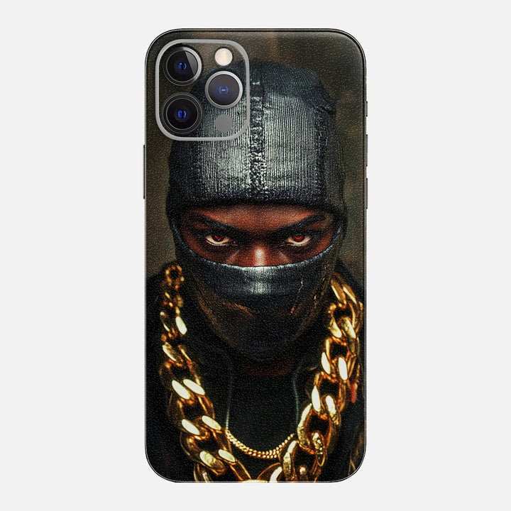 Shiesty Mask Gold Skin for iPhone