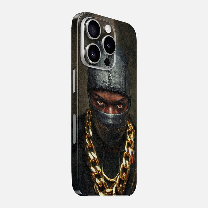 Shiesty Mask Gold Skin for iPhone