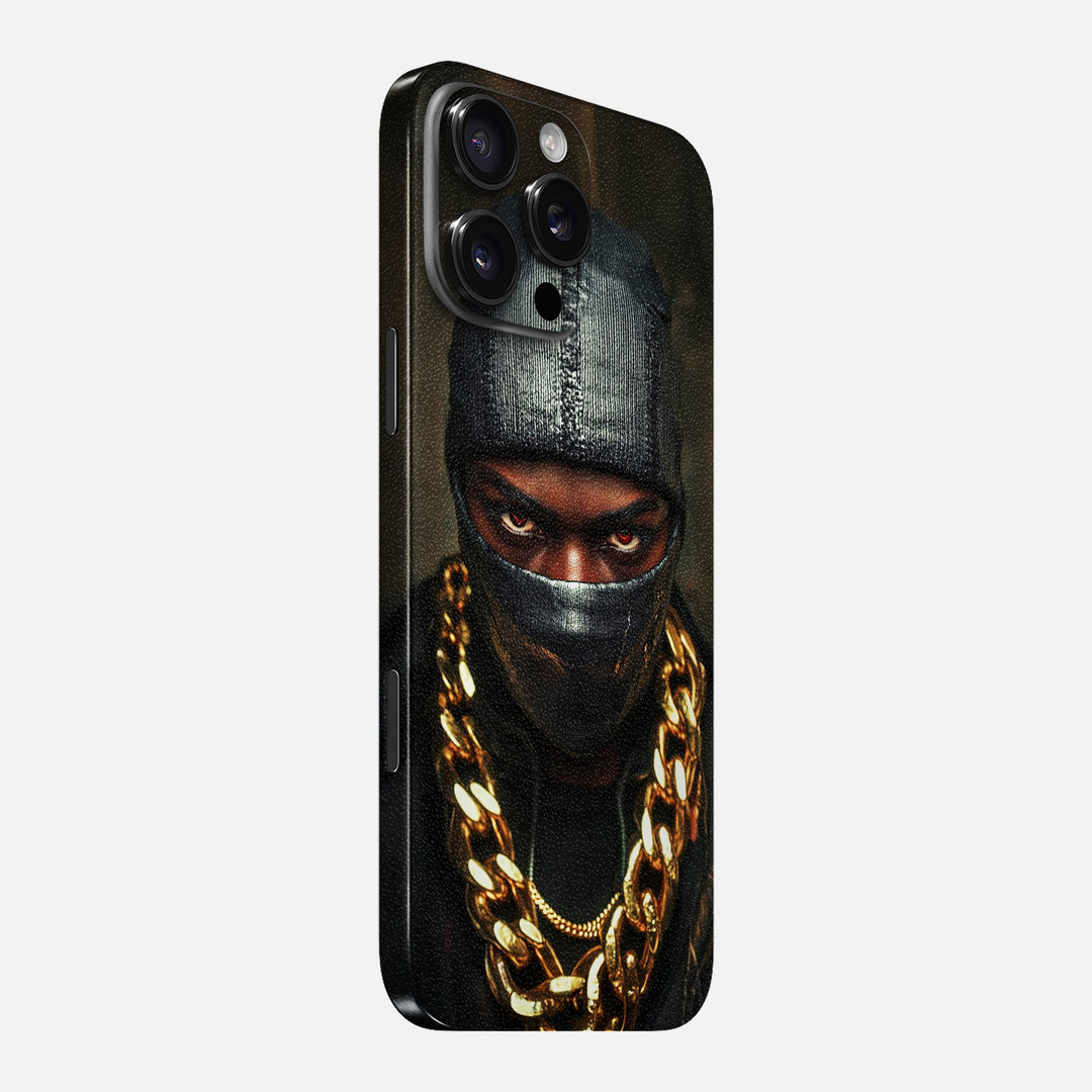 Shiesty Mask Gold Skin for iPhone