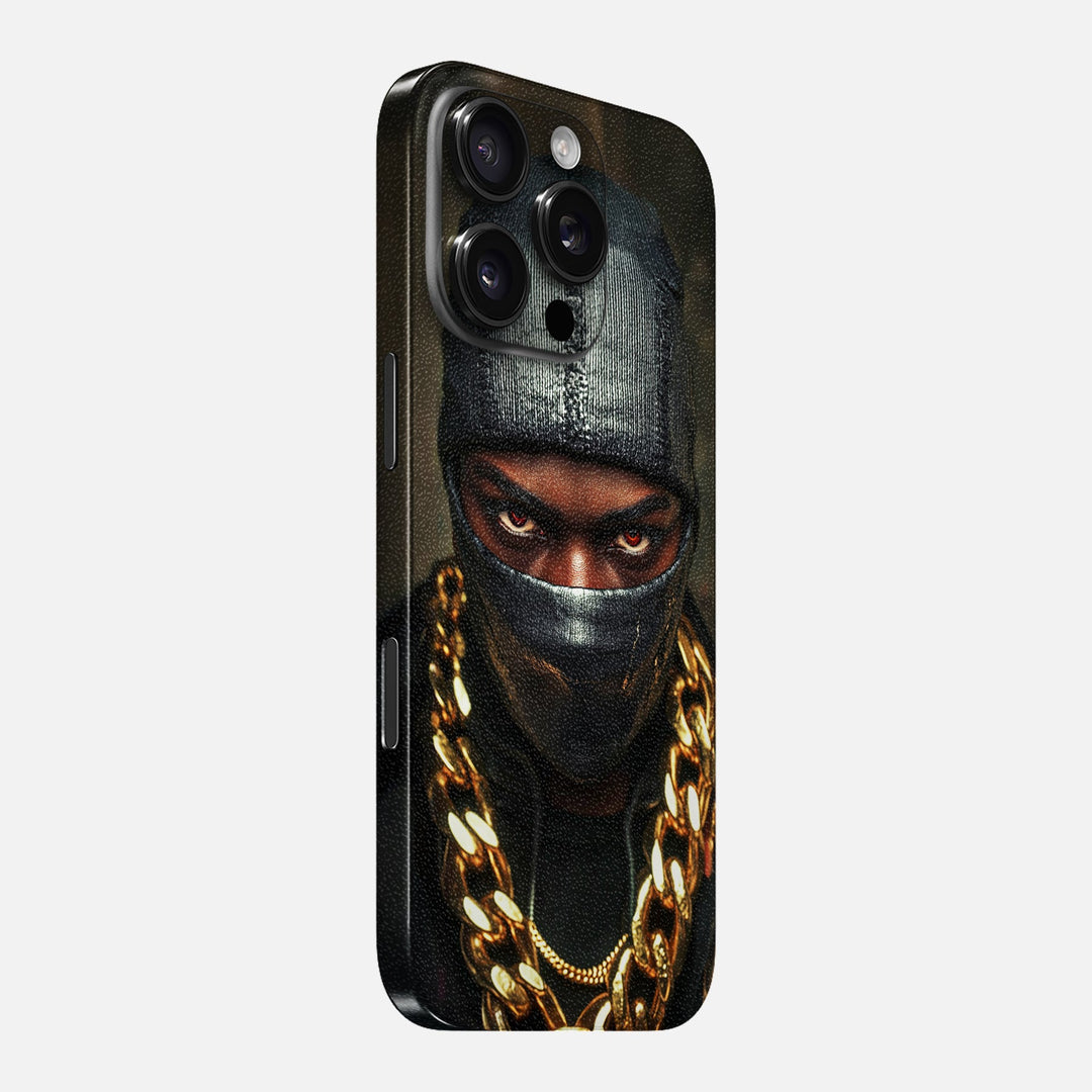 Shiesty Mask Gold Skin for iPhone