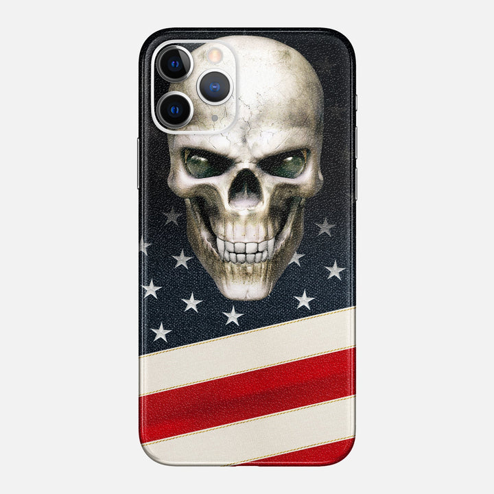 Skull X USA Skin for iPhone