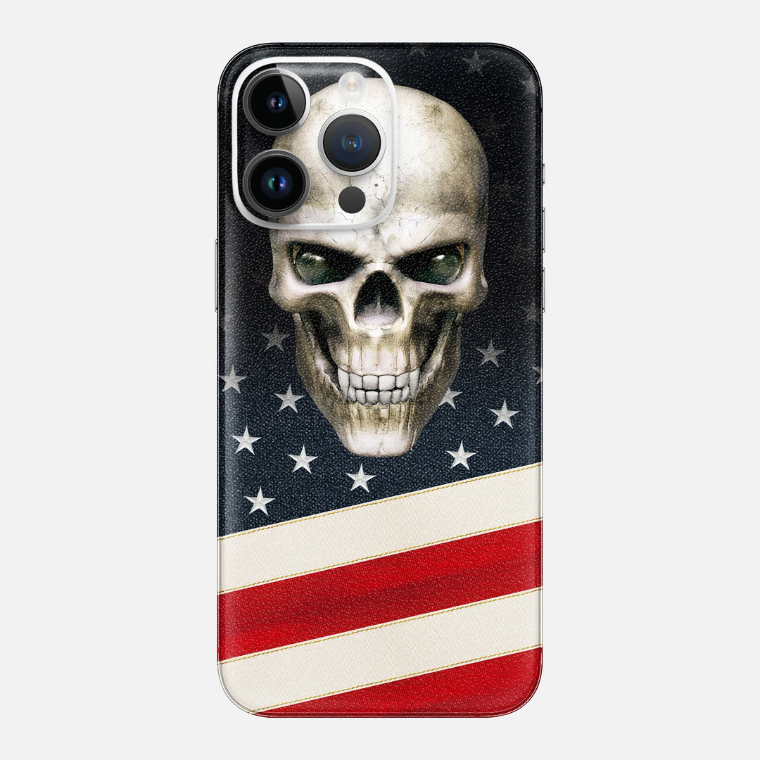 Skull X USA Skin for iPhone