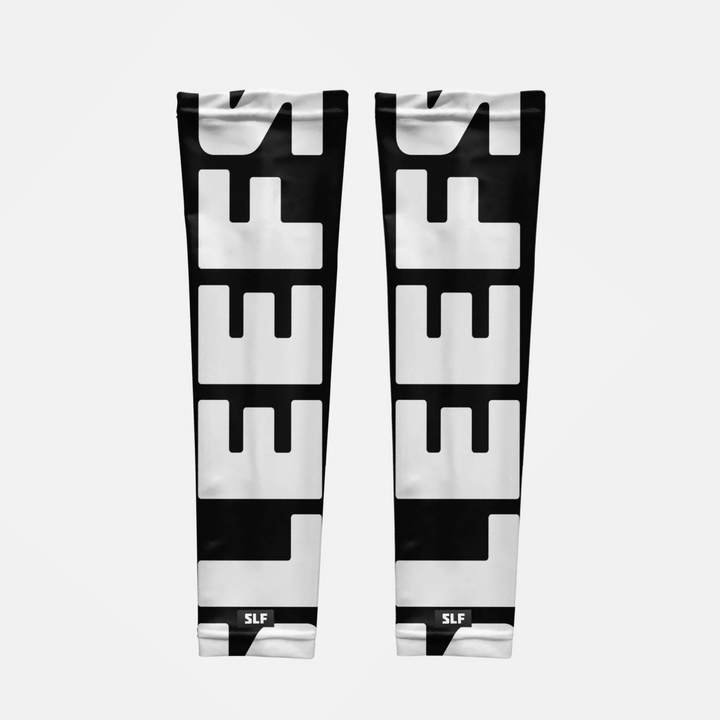 Sleefs Large Logo Black UV Arm Sleeves (pair)