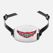 Smile White Chin Strap Cover