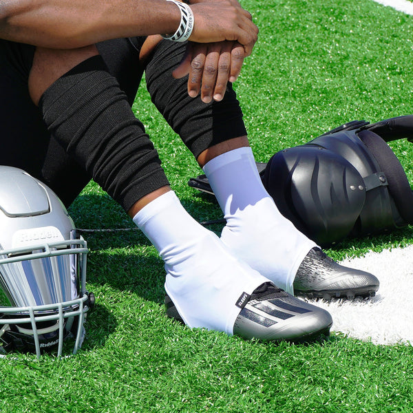 Basic White Spats / Cleat Covers