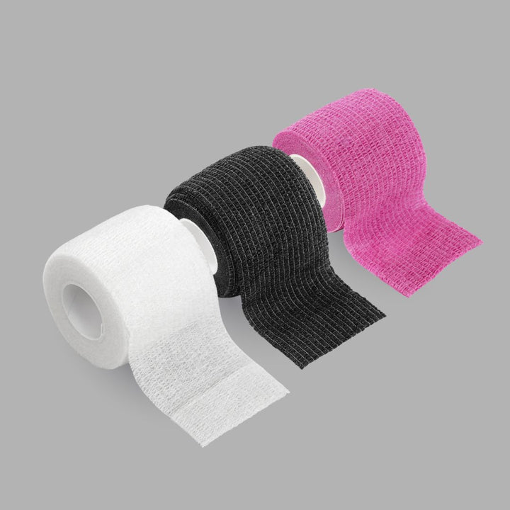 White / Black / Pink Athletic Tape Bundle