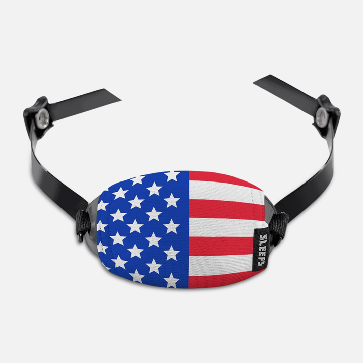 USA Flag Chin Strap Cover