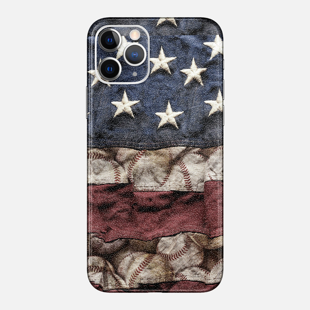 USA Baseball Vintage Skin for iPhone