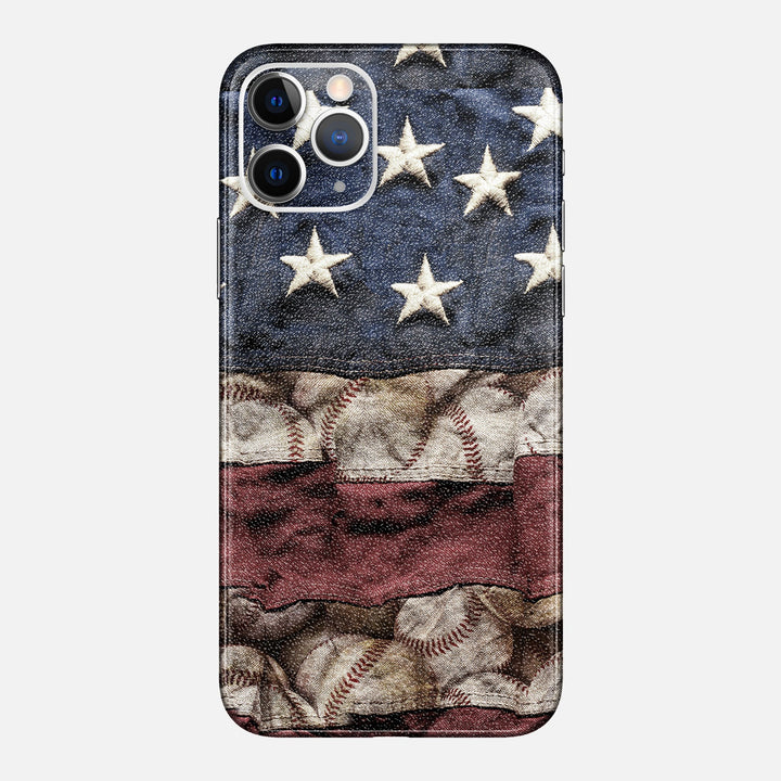 USA Baseball Vintage Skin for iPhone