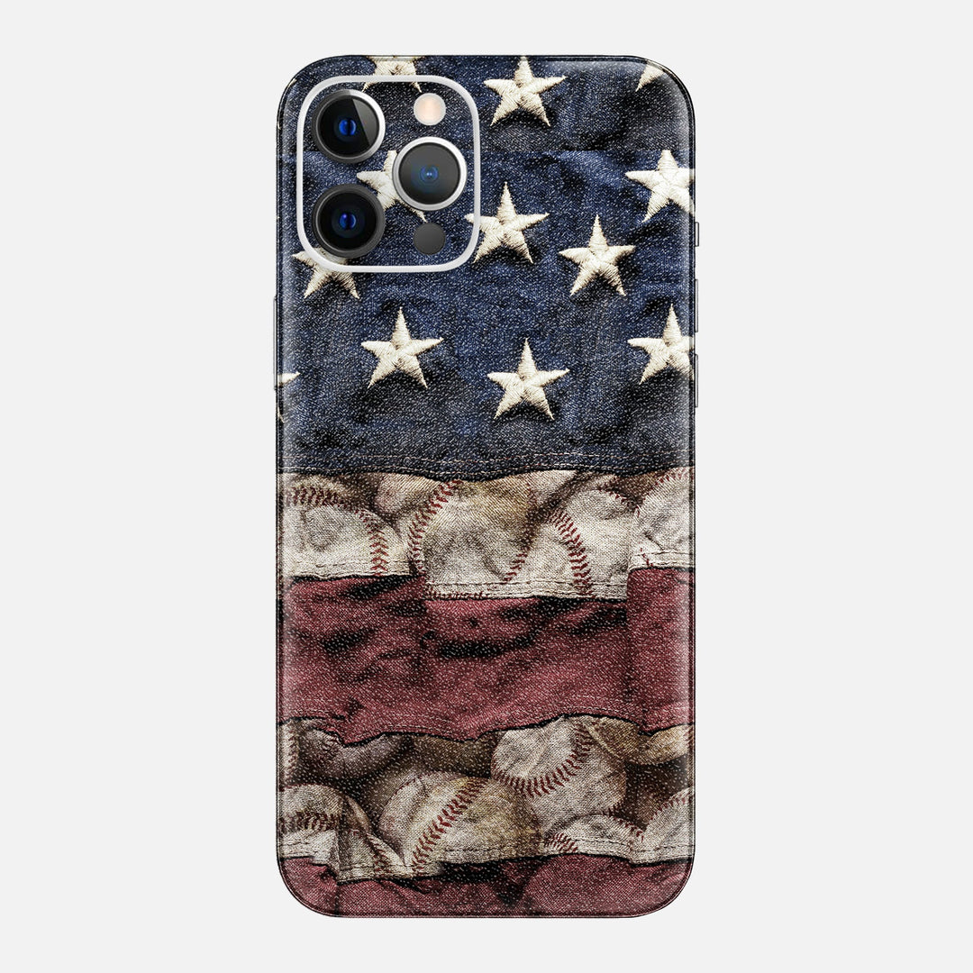 USA Baseball Vintage Skin for iPhone