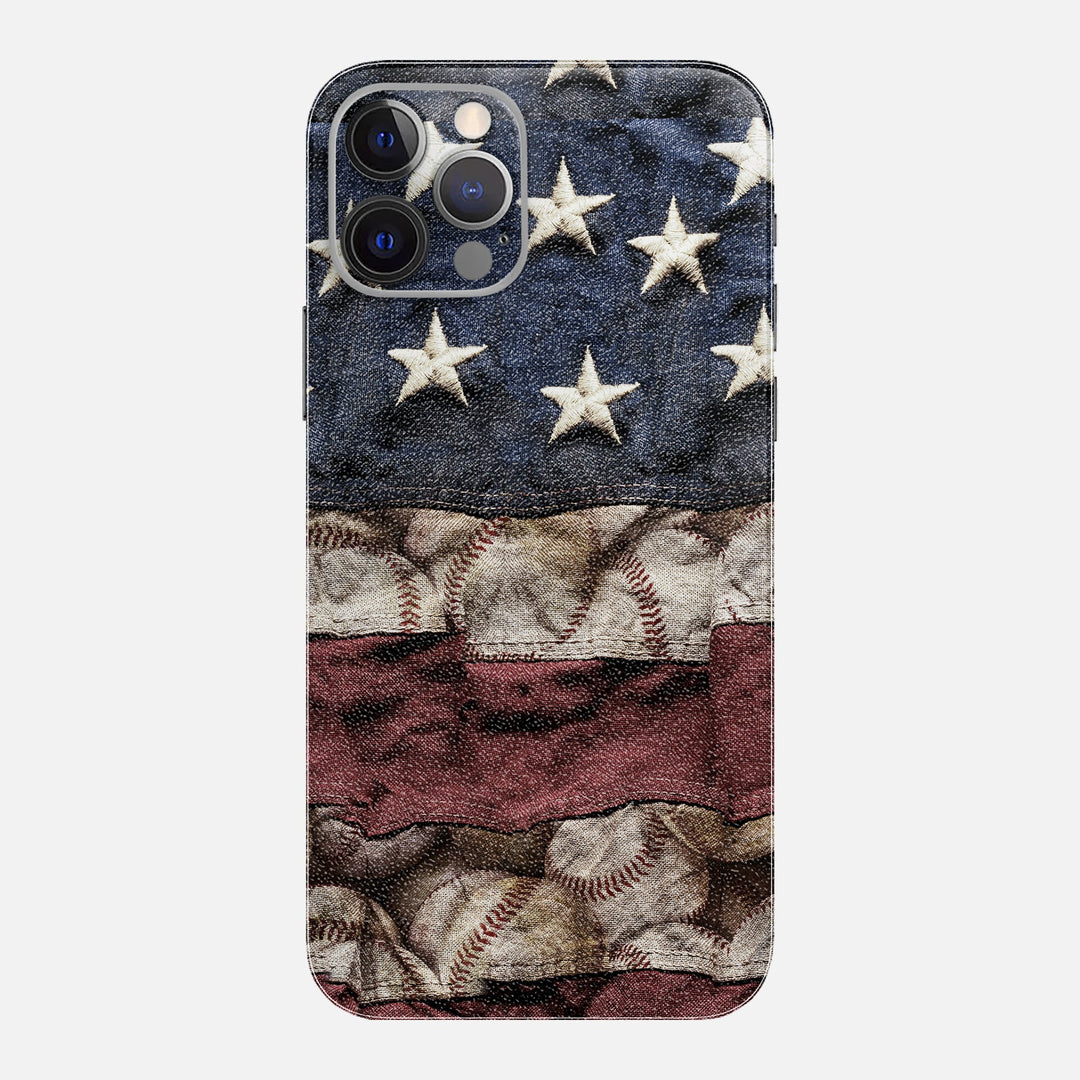 USA Baseball Vintage Skin for iPhone