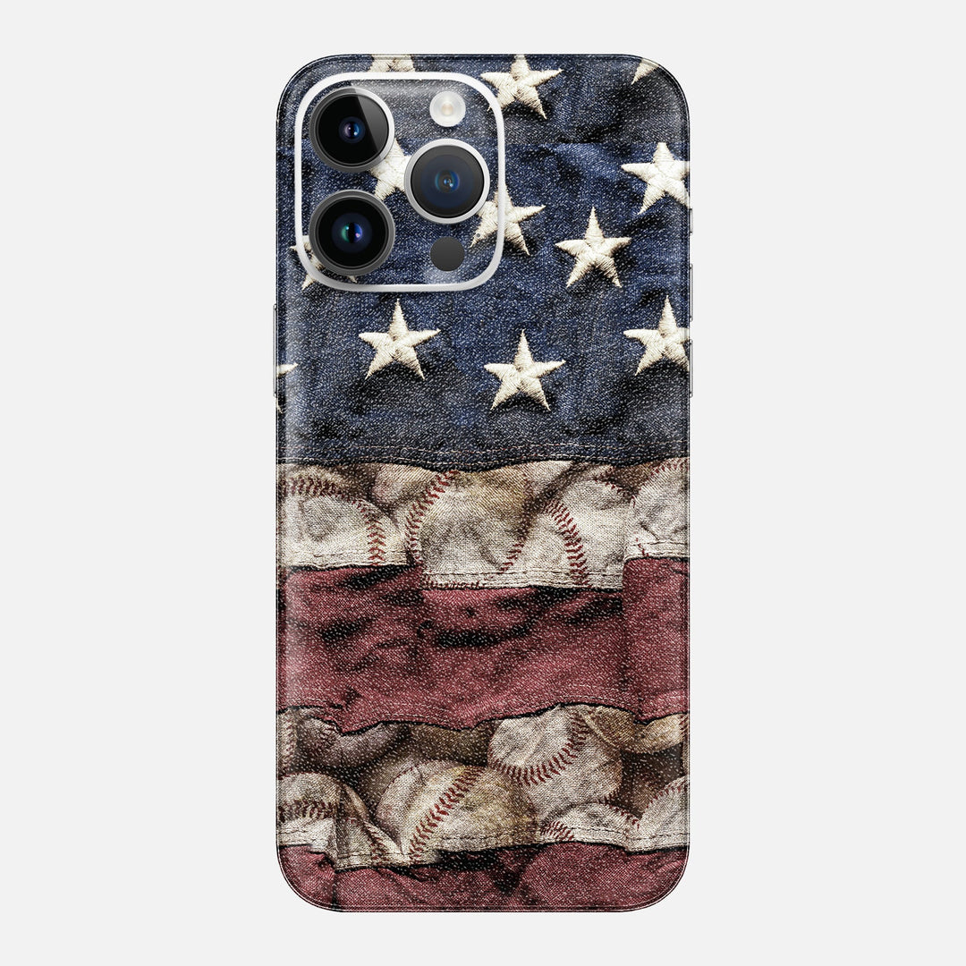 USA Baseball Vintage Skin for iPhone