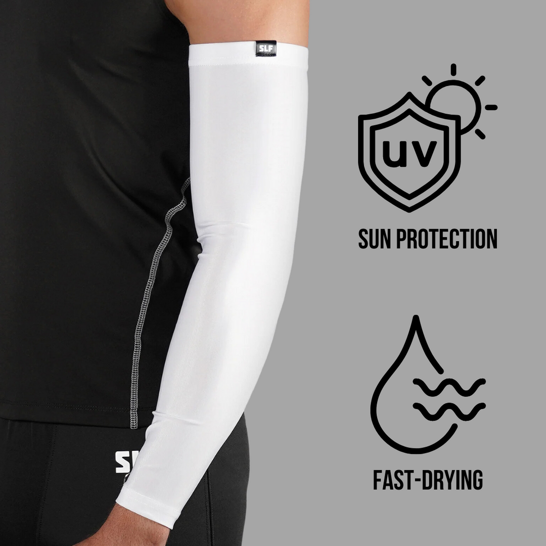 White UV Arm Sleeves (pair)