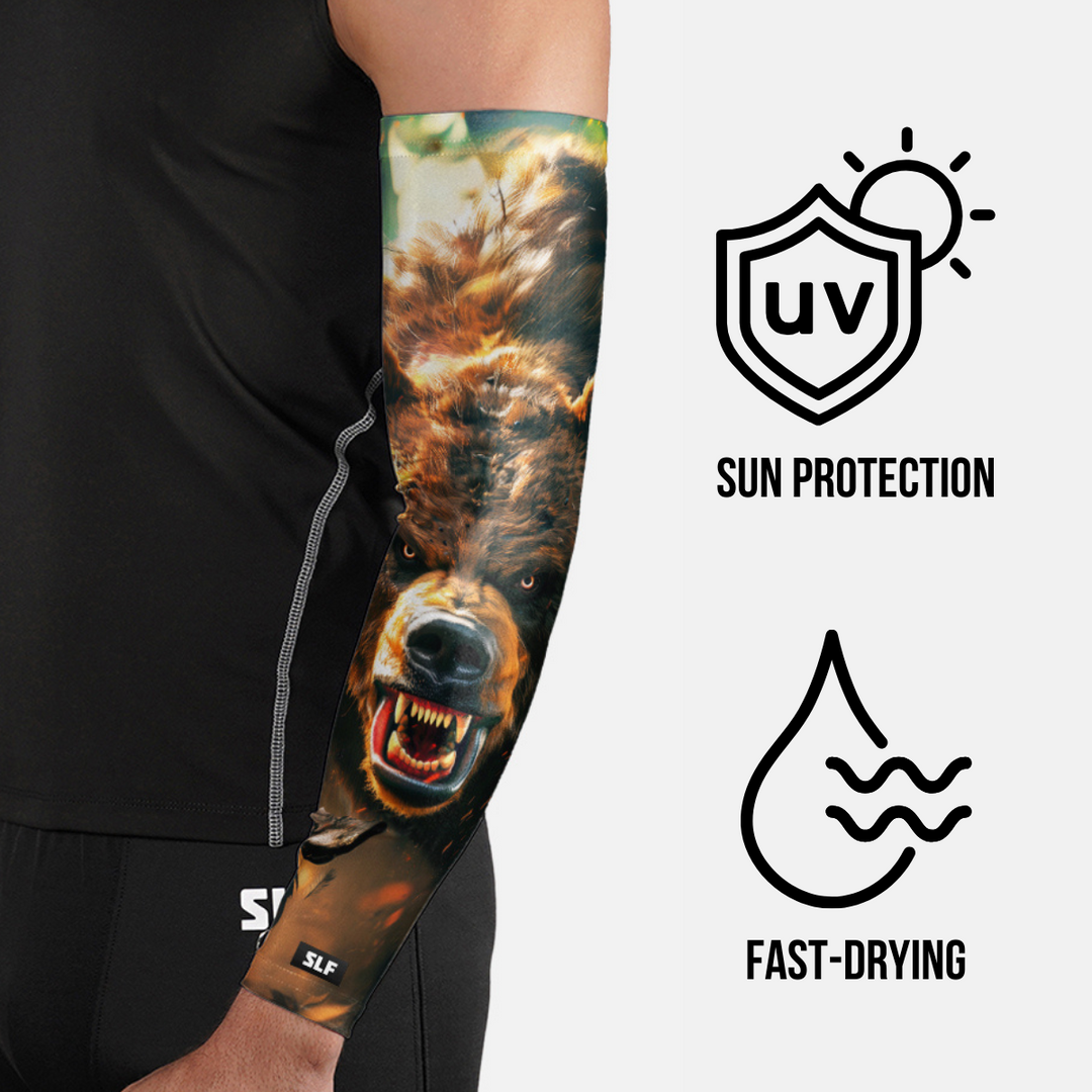 Wild Bear UV Arm Sleeves (pair)