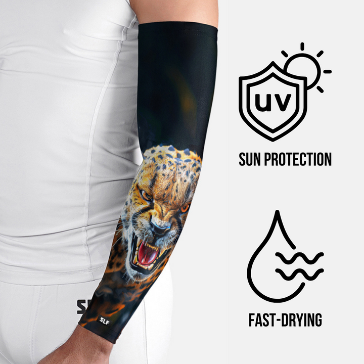 Wild Cheetah UV Arm Sleeves (pair)