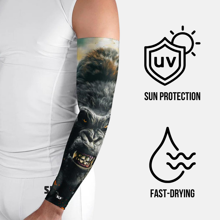 Wild Gorilla UV Arm Sleeves (pair)