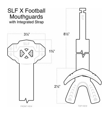 Crosses Chroma X Football Mouthguard