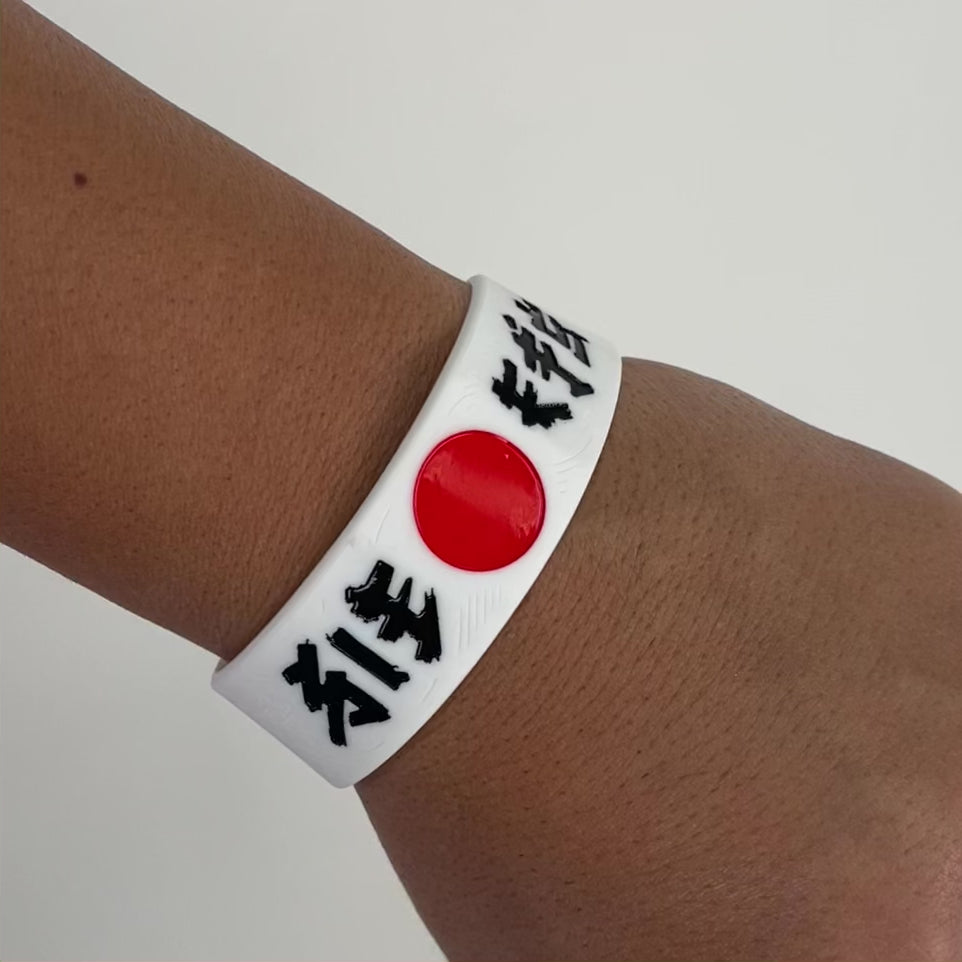 Sleefs Japan Rising Sun 1 Inch Wristband