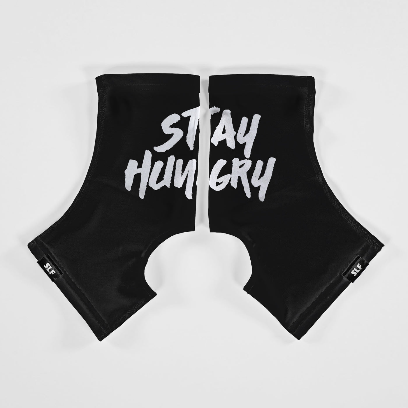 Stay Hungry Black Spats / Cleat Covers