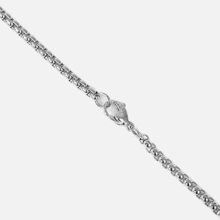 Gym Weights 1¾" Pendant with Chain Necklace - Stainless Steel