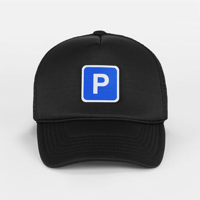 Push Positive Black Trucker Hat