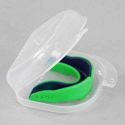 Green and Navy Blue All Sports Mouthguard