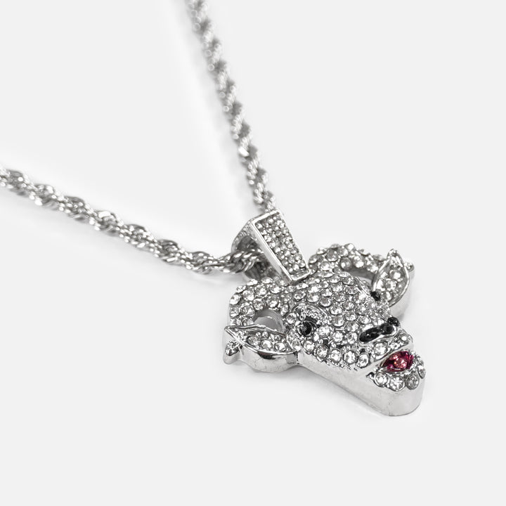 GOAT 1½" Pendant with Chain Necklace - Stainless Steel