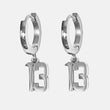 13 Number Earring - Stainless Steel