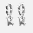 14 Number Earring - Stainless Steel