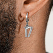 17 Number Earring - Stainless Steel