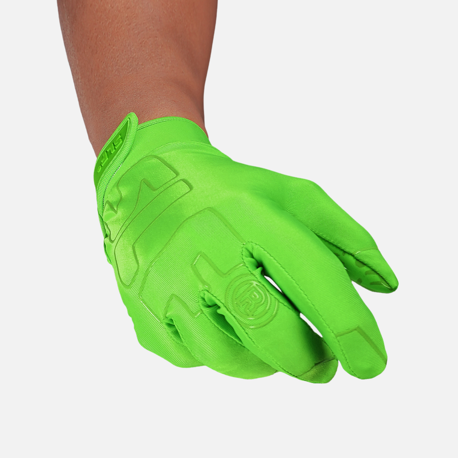 Neon Green Sticky Football Receiver Gloves – SLEEFS