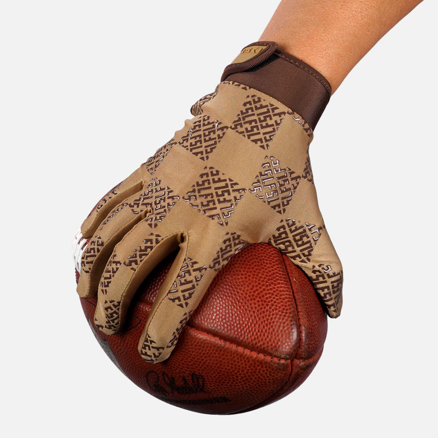 SLF Milan Pattern Sticky Football Receiver Gloves