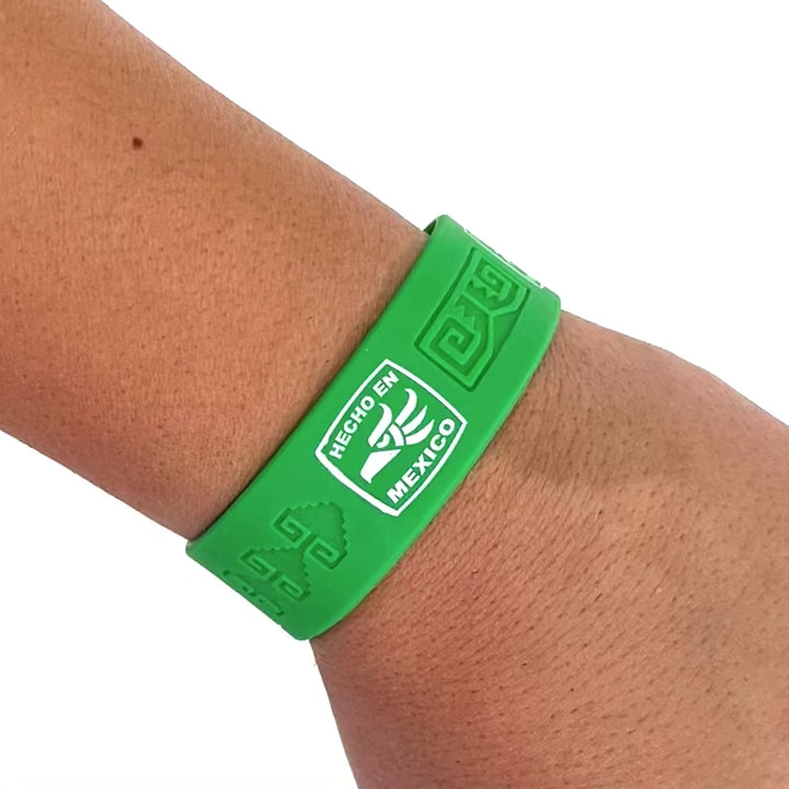 Hecho En Mexico 1 Inch Wristband
