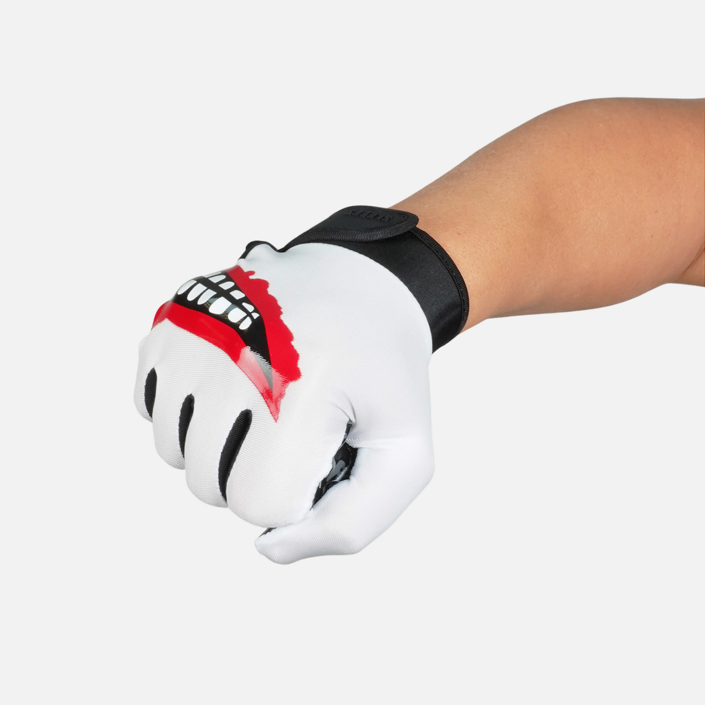 Skeemteam Football Gloves White/Cool Grey