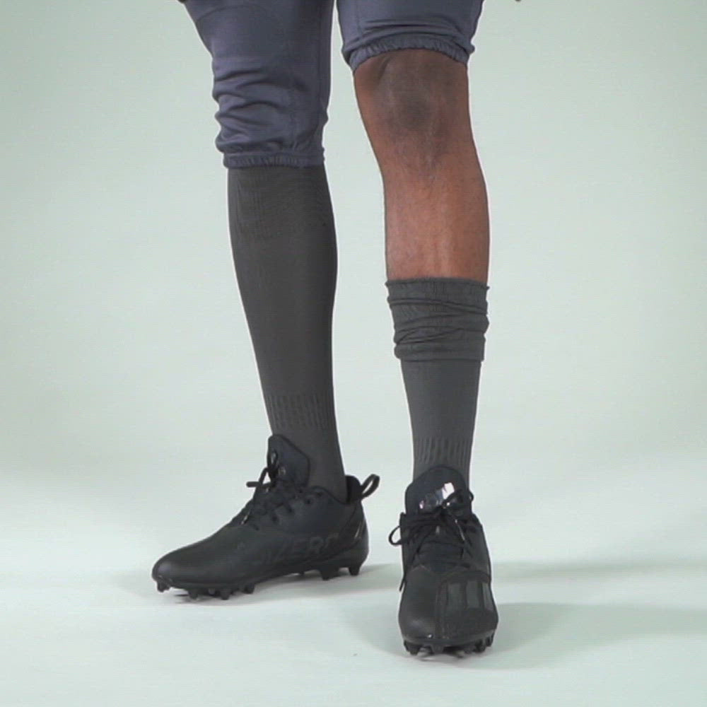 Hue Dark Gray Over The Knee Sport Socks