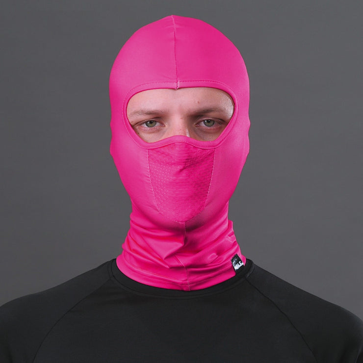 Hue Pink Shiesty Mask  Balaclava, Outdoor gym, Playing football